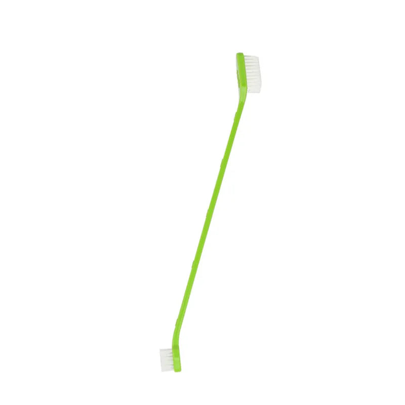 Double-Sided Plastic Toothbrush for Pets