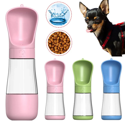 2-in-1 Portable Water Bottle for Pets