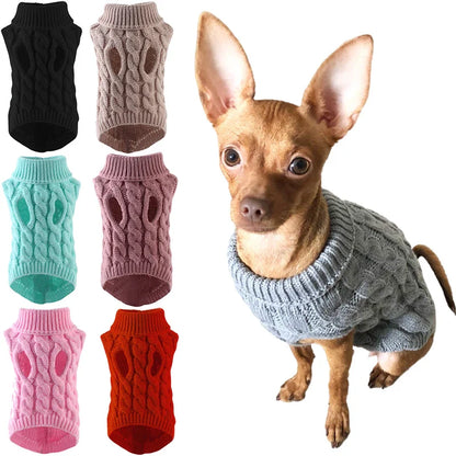 Knitted Sweaters for Dogs